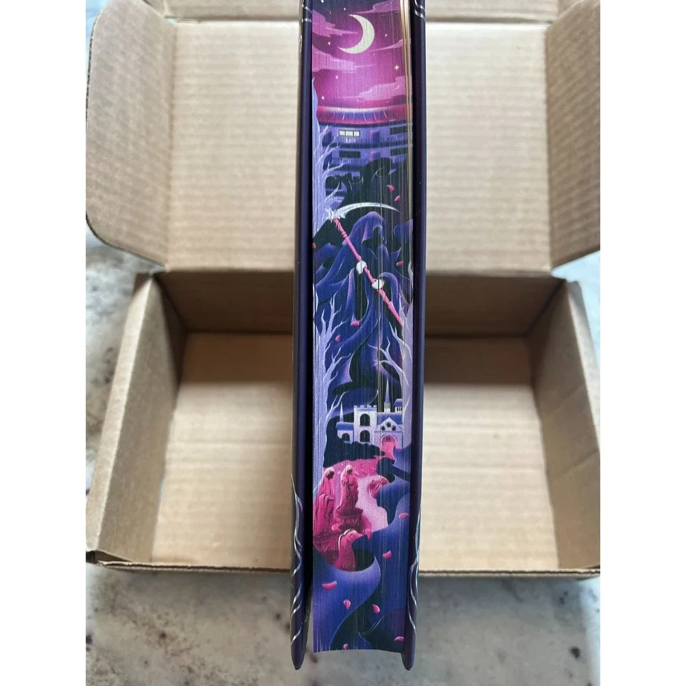 Death's Daughter by S.A Barnes Fairyloot April 2026 Romantasy Exclusive Edition